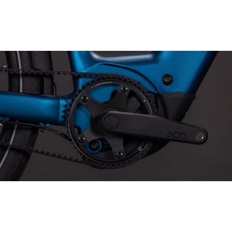 Cube Supreme Hybrid Deluxe Deluxe Pro 600 Wh E-Bike Easy Entry electricblue&acute;n&acute;chrome