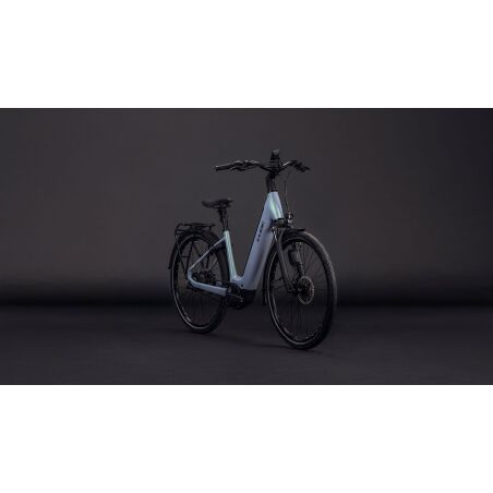 Cube Supreme Hybrid Deluxe SLX ABS 600 Wh E-Bike Easy Entry seagrey&acute;n&acute;black