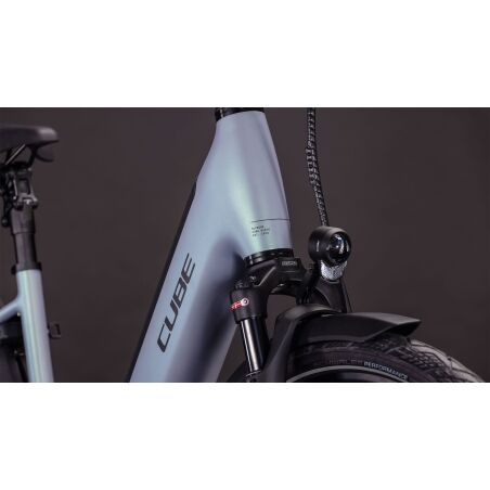 Cube Supreme Hybrid Deluxe SLX ABS 600 Wh E-Bike Easy Entry seagrey&acute;n&acute;black