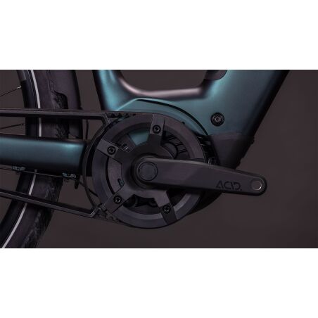 Cube Supreme Hybrid Deluxe SLT ABS 600 Wh E-Bike Easy Entry metalblue&acute;n&acute;reflex