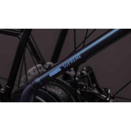 Cube Supreme Hybrid Deluxe SLT ABS 600 Wh E-Bike Easy Entry metalblue&acute;n&acute;reflex