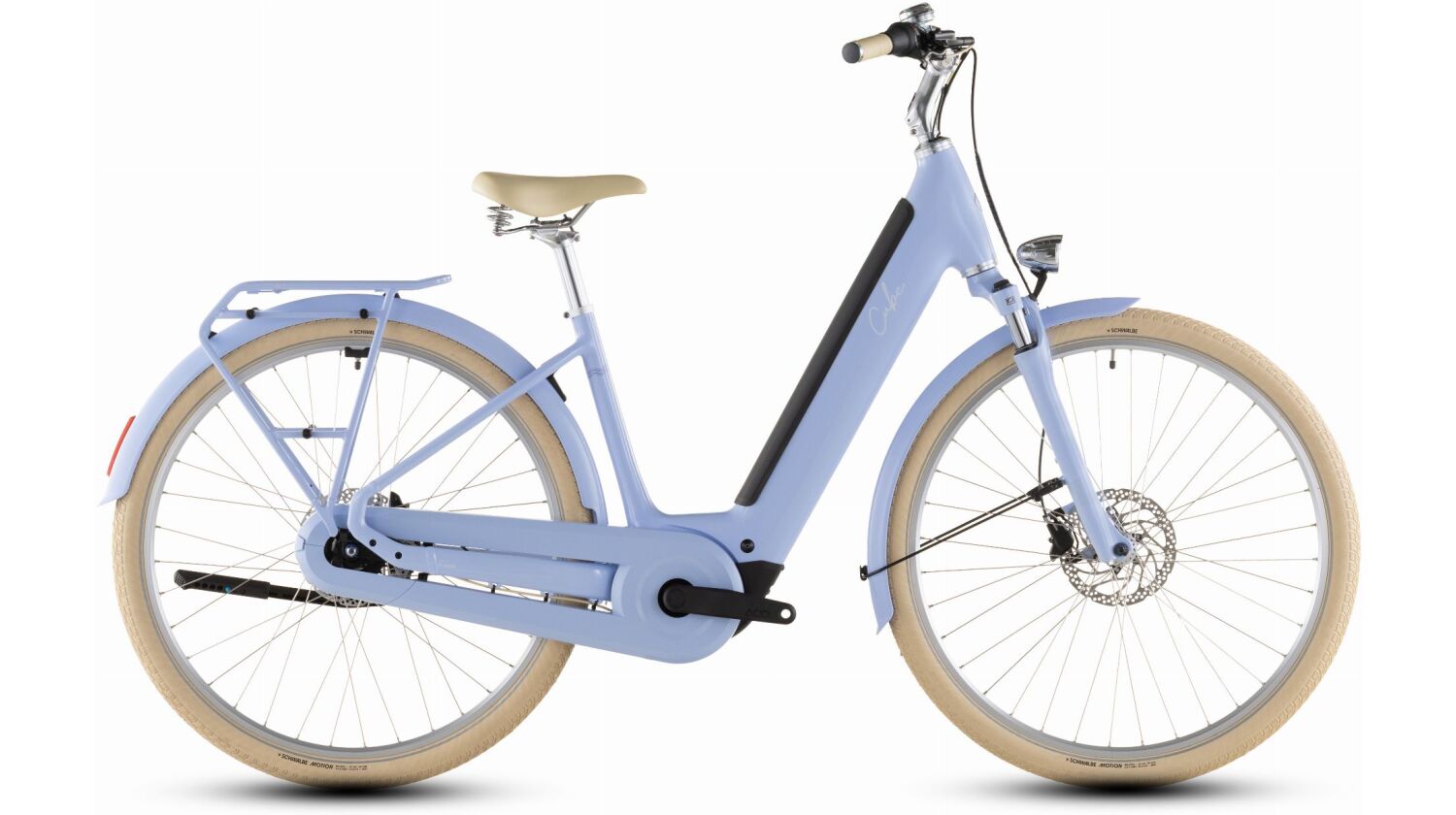 Cube Aruba Hybrid 600 Wh E-Bike Easy Entry blueblossom´n´creme