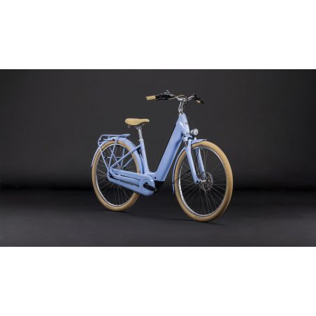 Cube Aruba Hybrid 600 Wh E-Bike Easy Entry blueblossom&acute;n&acute;creme