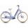Cube Aruba Hybrid 600 Wh E-Bike Easy Entry blueblossom´n´creme