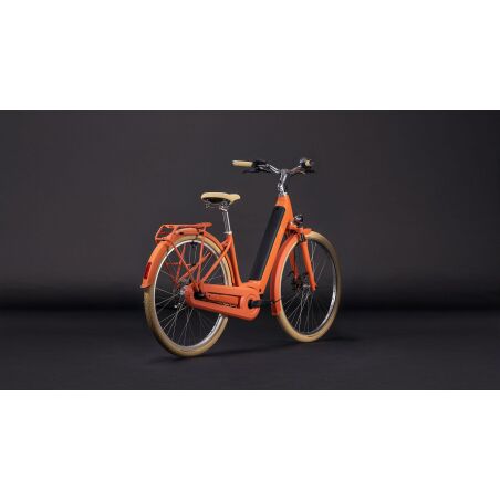 Cube Aruba Hybrid 600 Wh E-Bike Easy Entry papaya&acute;n&acute;creme