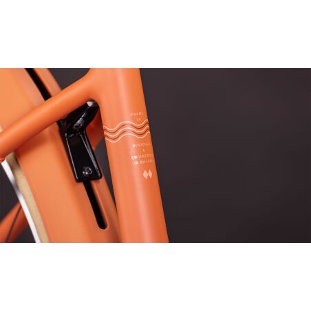 Cube Aruba Hybrid 600 Wh E-Bike Easy Entry papaya&acute;n&acute;creme