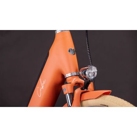 Cube Aruba Hybrid 600 Wh E-Bike Easy Entry papaya&acute;n&acute;creme