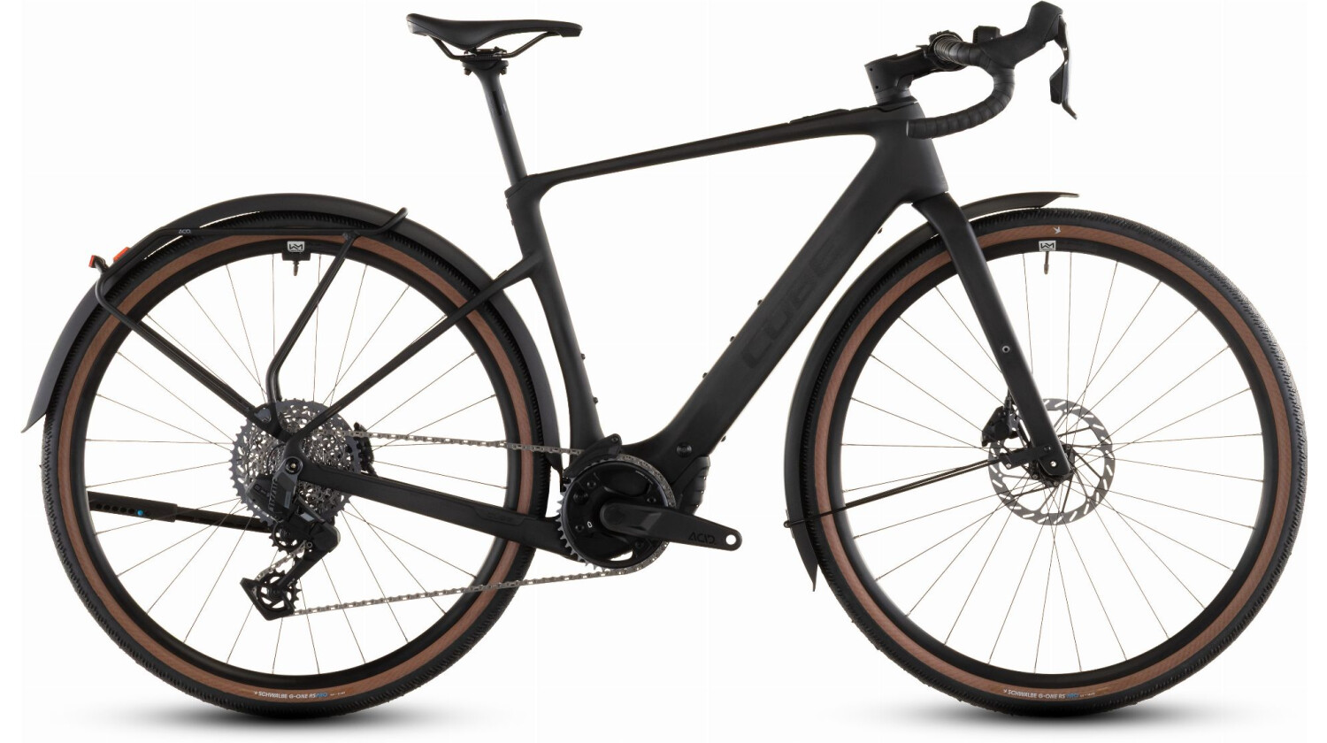 Cube Nuroad Hybrid C:62 EXC FE 400 Wh X E-Gravel Rad Diamant 28" blackline