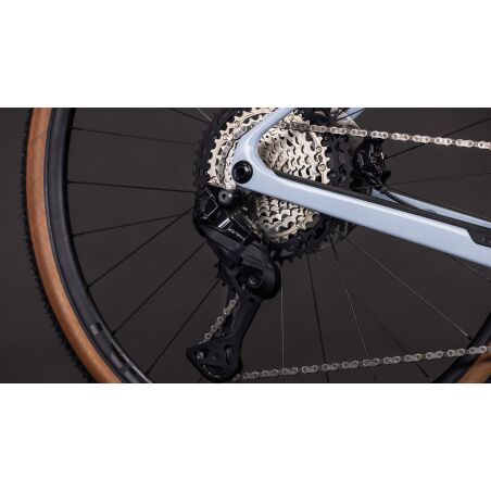 Cube Nuroad Hybrid C:62 SLX 400 Wh X E-Gravel Rad Diamant 28&quot; iceblue&acute;n&acute;prism