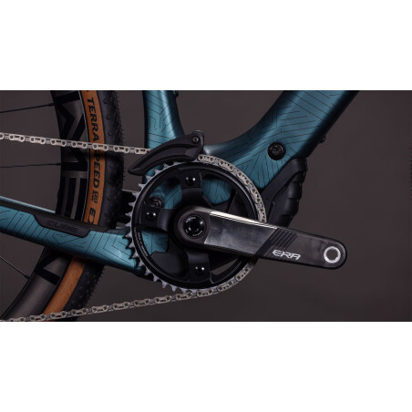 Cube Nuroad Hybrid C:62 SLT 400 Wh X E-Gravel Rad Diamant 28&quot; royalgreen&acute;n&acute;crisscross