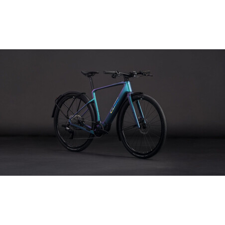Cube Nulane Hybrid C:62 FE 400 Wh X E-Gravel Rad Diamant 28&quot; polarlight&acute;n&acute;prism
