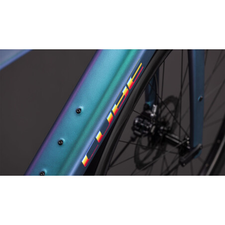 Cube Nulane Hybrid C:62 FE 400 Wh X E-Gravel Rad Diamant 28&quot; polarlight&acute;n&acute;prism