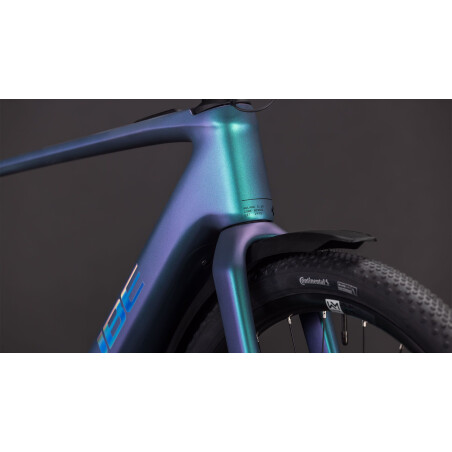 Cube Nulane Hybrid C:62 FE 400 Wh X E-Gravel Rad Diamant 28&quot; polarlight&acute;n&acute;prism