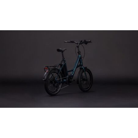 Cube Compact Hybrid 545 Wh E-Kompaktrad 20&quot; royalgreen&acute;n&acute;black one size