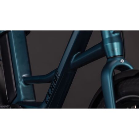 Cube Compact Hybrid 545 Wh E-Kompaktrad 20&quot; royalgreen&acute;n&acute;black one size