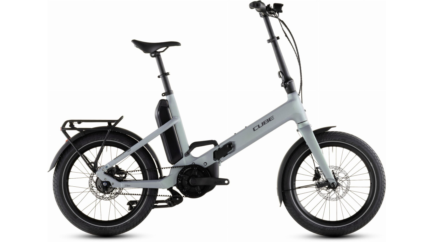 Cube Fold Hybrid Comfort 545 Wh E-Klapprad 20" seagrey´n´reflex one size