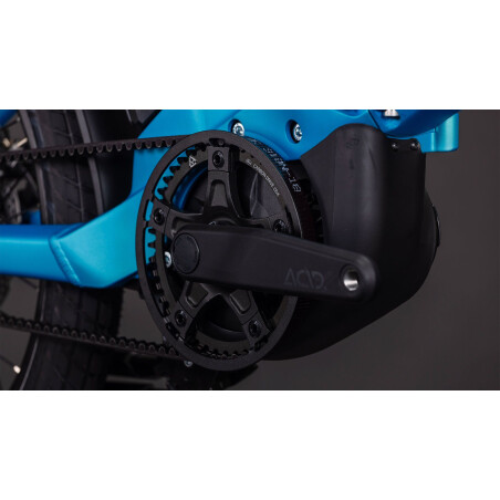 Cube Fold Hybrid Comfort 545 Wh E-Klapprad 20&quot; azure&acute;n&acute;reflex one size