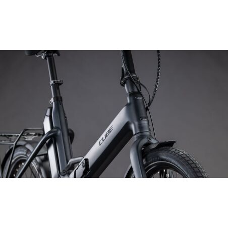 Cube Fold Hybrid 545 Wh E-Klapprad 20" coal&acute;n&acute;reflex one size