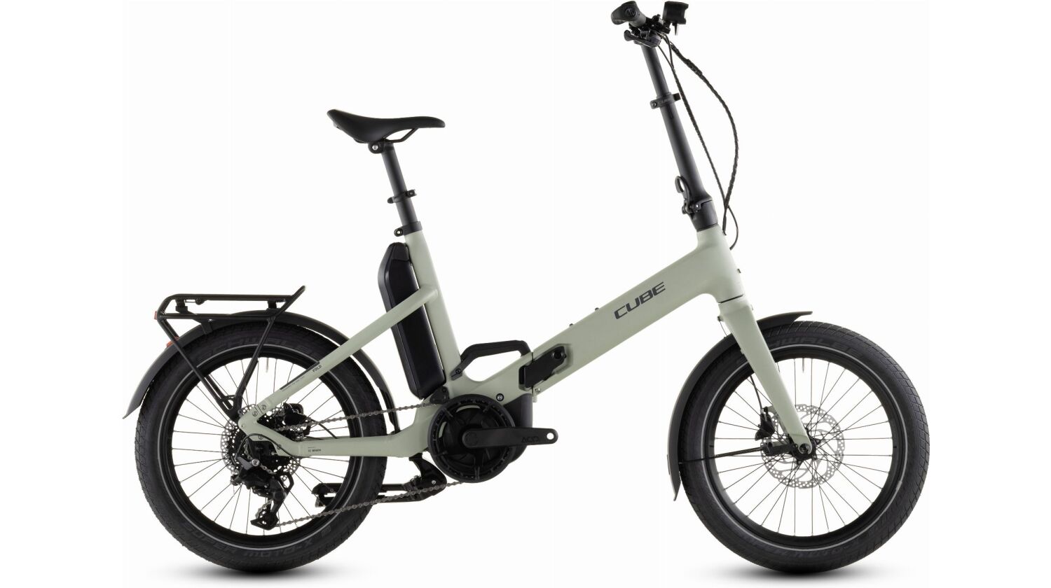 Cube Fold Hybrid 545 Wh E-Klapprad 20" pea´n´reflex one size