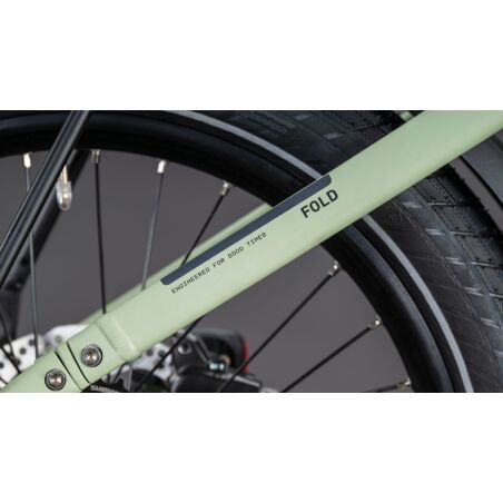 Cube Fold Hybrid 545 Wh E-Klapprad 20" pea&acute;n&acute;reflex one size