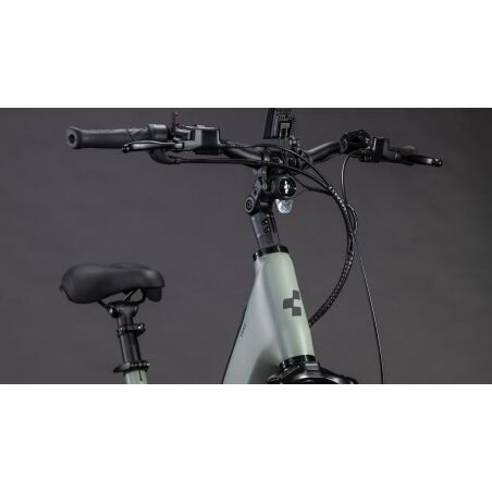 Cube Trike Flatbed Hybrid 750 Wh E-Lastenrad 24" swampgrey&acute;n&acute;reflex one size