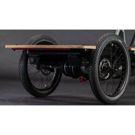Cube Trike Flatbed Hybrid 750 Wh E-Lastenrad 24" swampgrey&acute;n&acute;reflex one size