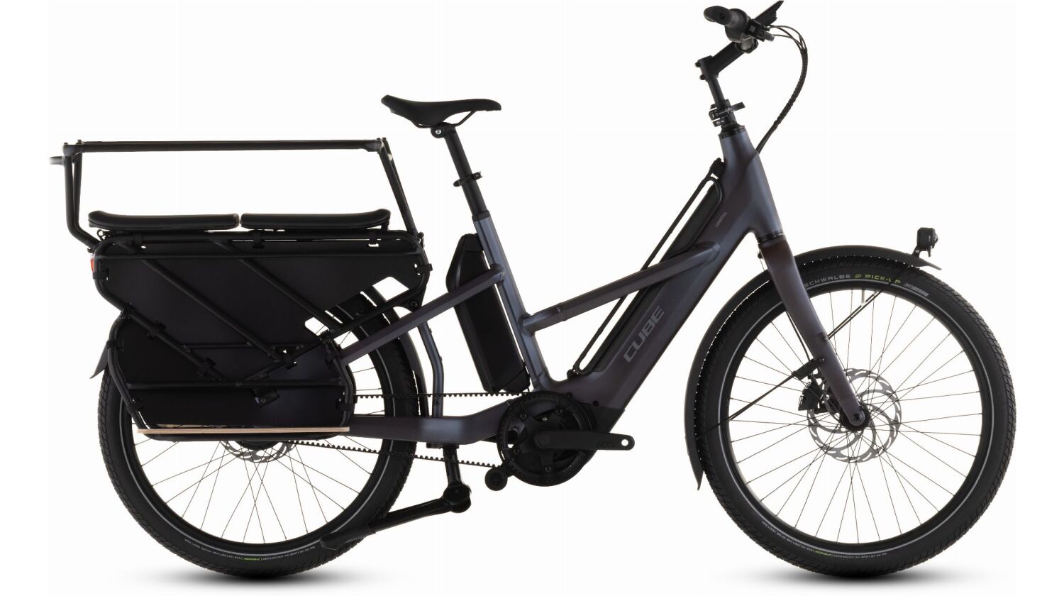 Cube Longtail Hybrid Family 800 Wh E-Lastenrad 26" haze´n´reflex one size