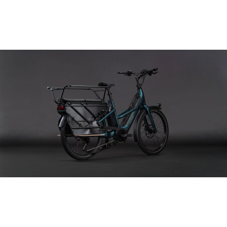 Cube Longtail Hybrid Family 800 Wh E-Lastenrad 26" royalgreen&acute;n&acute;black one size
