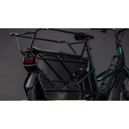 Cube Longtail Hybrid Family 800 Wh E-Lastenrad 26" royalgreen&acute;n&acute;black one size