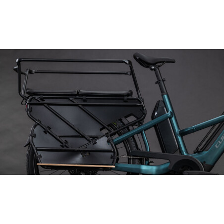 Cube Longtail Hybrid Family 800 Wh E-Lastenrad 26" royalgreen&acute;n&acute;black one size