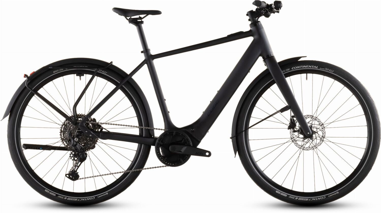 Cube Editor Hybrid Pro FE 400 Wh X E-Bike Diamant 28" coal´n´prism