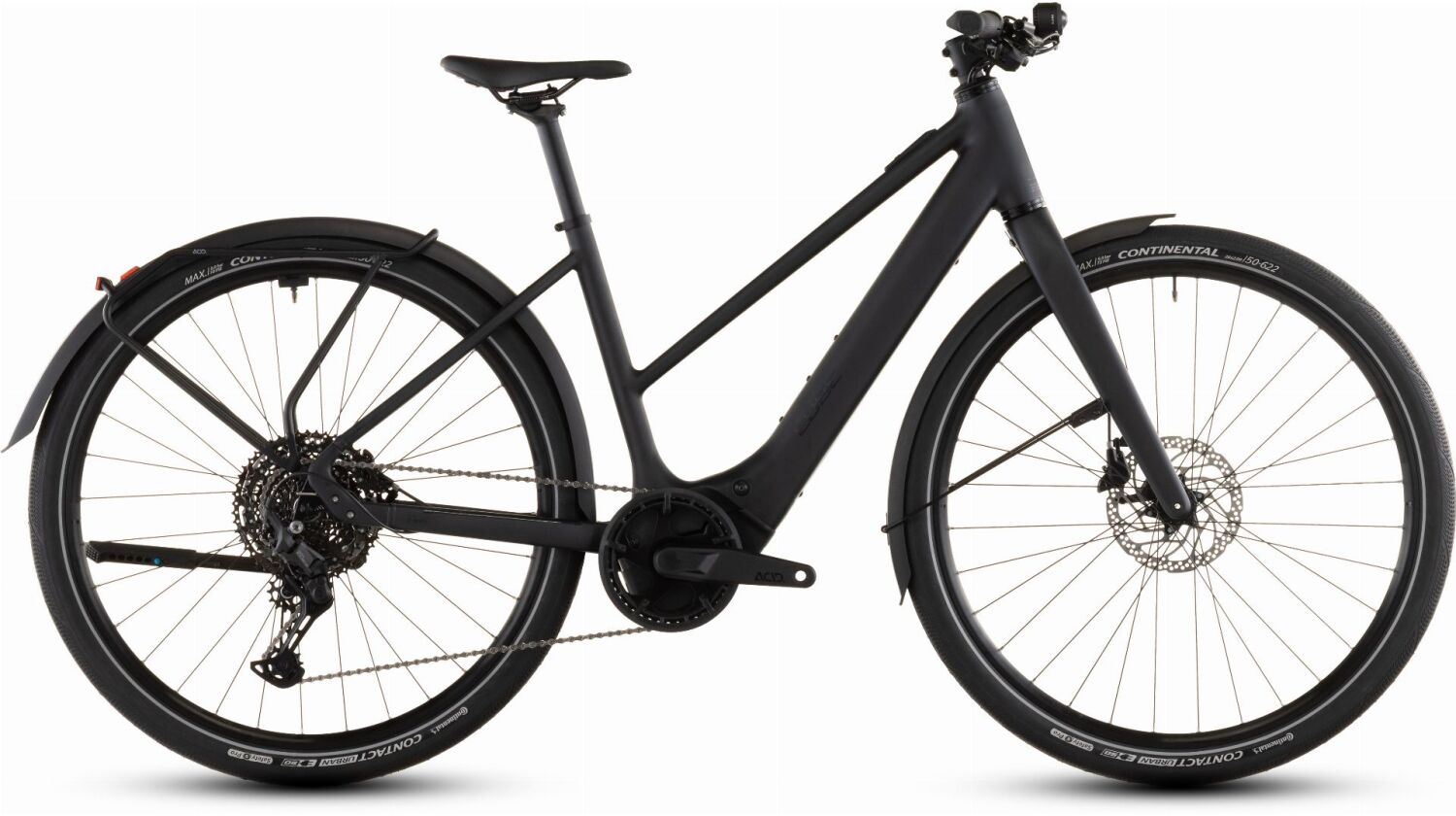 Cube Editor Hybrid Pro FE 400 Wh X E-Bike Trapeze 28" coal´n´prism