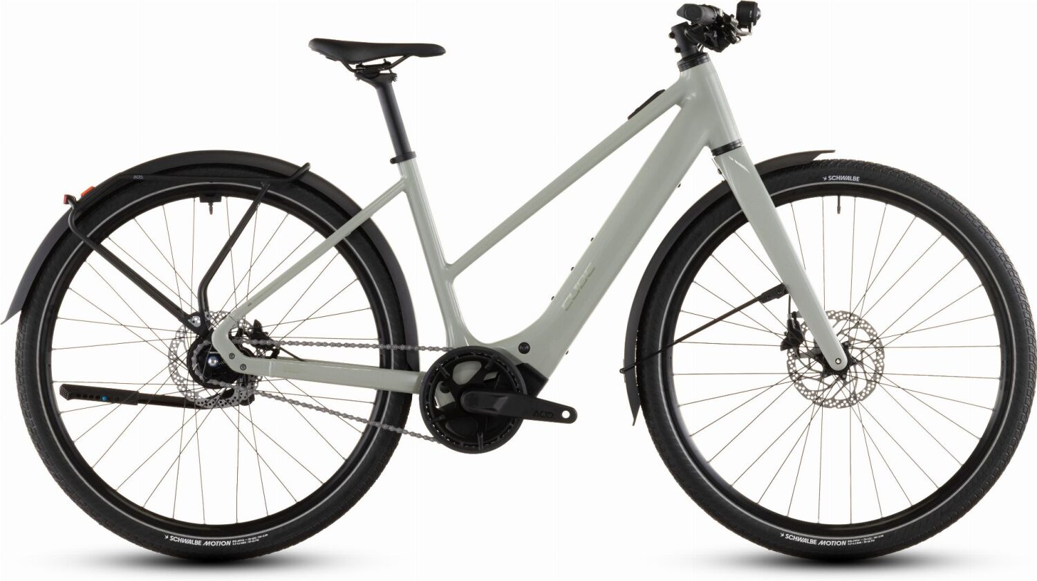 Cube Editor Hybrid SLX FE 400 Wh X E-Bike Trapeze 28" reedbeige´n´chrome