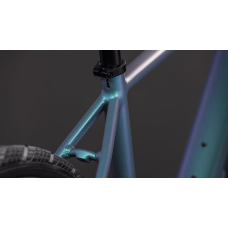 Cube Editor Hybrid SLT 400 Wh X E-Bike Diamant 28" smaragdgrey&acute;n&acute;prism