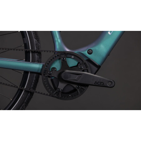 Cube Editor Hybrid SLT 400 Wh X E-Bike Diamant 28" smaragdgrey&acute;n&acute;prism