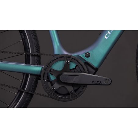 Cube Editor Hybrid SLT 400 Wh X E-Bike Trapeze 28" smaragdgrey&acute;n&acute;prism