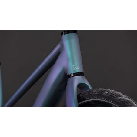 Cube Editor Hybrid SLT 400 Wh X E-Bike Trapeze 28" smaragdgrey&acute;n&acute;prism