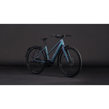 Cube Editor Hybrid SLT FE 400 Wh X E-Bike Trapeze 28&quot; smaragdgrey&acute;n&acute;prism