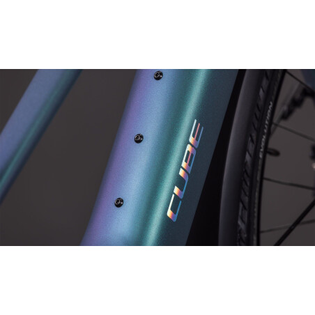 Cube Editor Hybrid SLT FE 400 Wh X E-Bike Trapeze 28&quot; smaragdgrey&acute;n&acute;prism