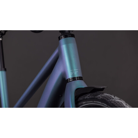 Cube Editor Hybrid SLT FE 400 Wh X E-Bike Trapeze 28&quot; smaragdgrey&acute;n&acute;prism