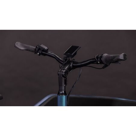 Cube Cargo Hybrid Comfort Pro 800 Wh E-Lastenrad 26"/20" smaragdgrey&acute;n&acute;reflex one size