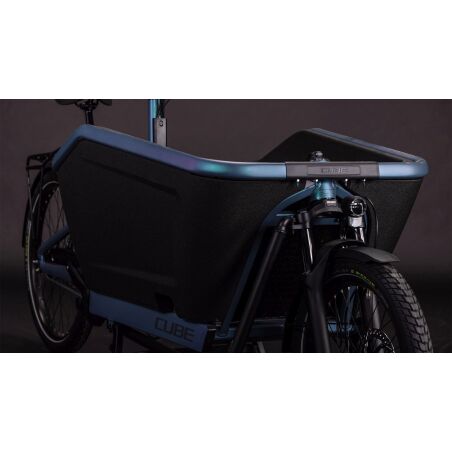 Cube Cargo Hybrid Comfort Pro 800 Wh E-Lastenrad 26"/20" smaragdgrey&acute;n&acute;reflex one size