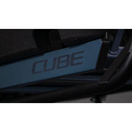 Cube Cargo Hybrid Pro Family 800 Wh E-Lastenrad 26"/20" smaragdgrey&acute;n&acute;reflex one size