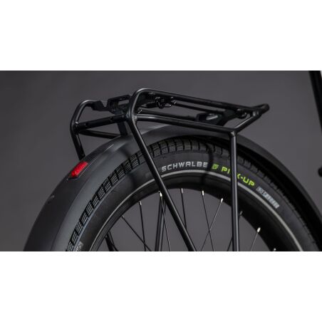 Cube Cargo Hybrid SLX 800 Wh E-Lastenrad 26"/20" stonegrit&acute;n&acute;black one size