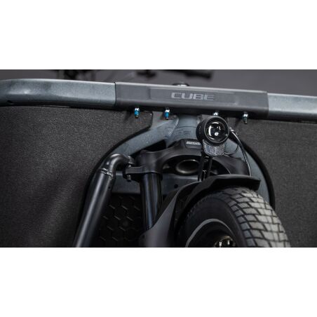 Cube Cargo Hybrid SLX 800 Wh E-Lastenrad 26"/20" stonegrit&acute;n&acute;black one size