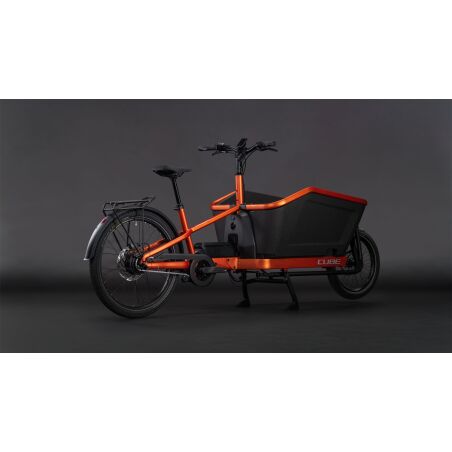 Cube Cargo Hybrid SLX 800 Wh E-Lastenrad 26"/20" rustorange&acute;n&acute;reflex one size