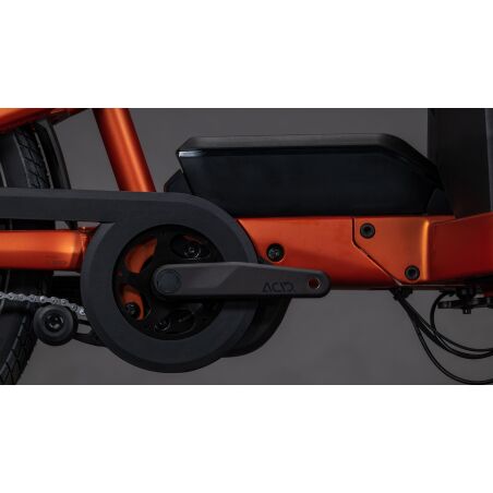 Cube Cargo Hybrid SLX 800 Wh E-Lastenrad 26"/20" rustorange&acute;n&acute;reflex one size