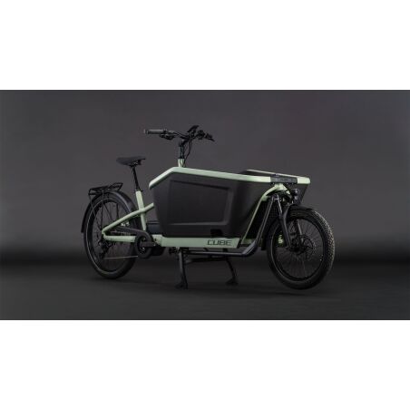Cube Cargo Hybrid 800 Wh E-Lastenrad 26"/20" pea&acute;n&acute;reflex one size