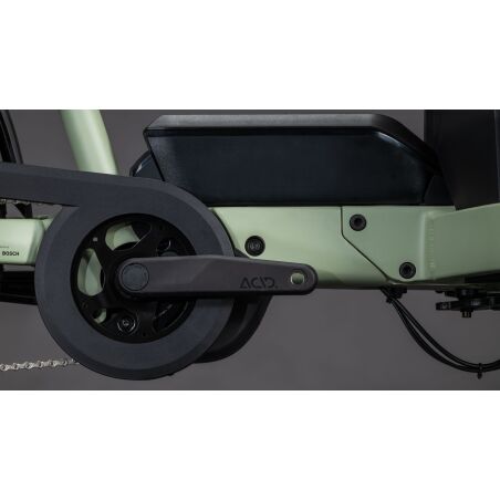 Cube Cargo Hybrid 800 Wh E-Lastenrad 26"/20" pea&acute;n&acute;reflex one size