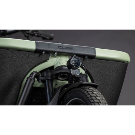 Cube Cargo Hybrid 800 Wh E-Lastenrad 26"/20" pea&acute;n&acute;reflex one size
